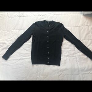 Black J Crew Jackie Cardigan